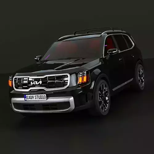 2025 Kia Telluride S 3D model