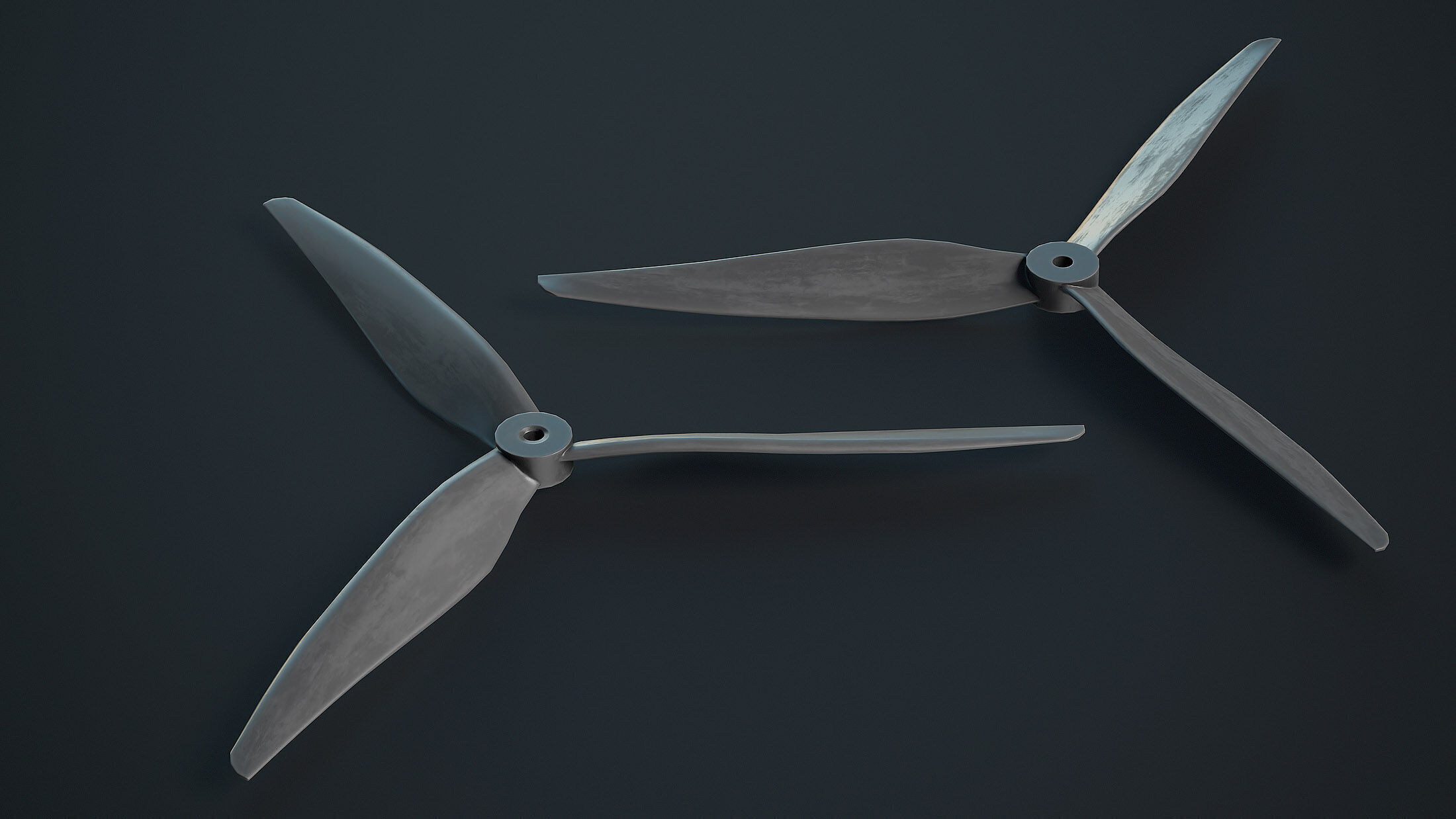 FPV Drone Parts Set Vol 1  Low-poly 3D model_17