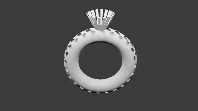  3d ring fashion