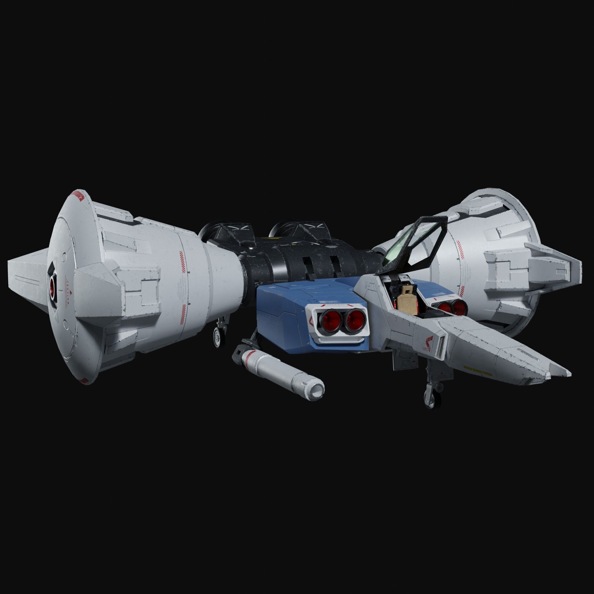 Gundam RX-78 GP01Fb weathering style 3D model_27