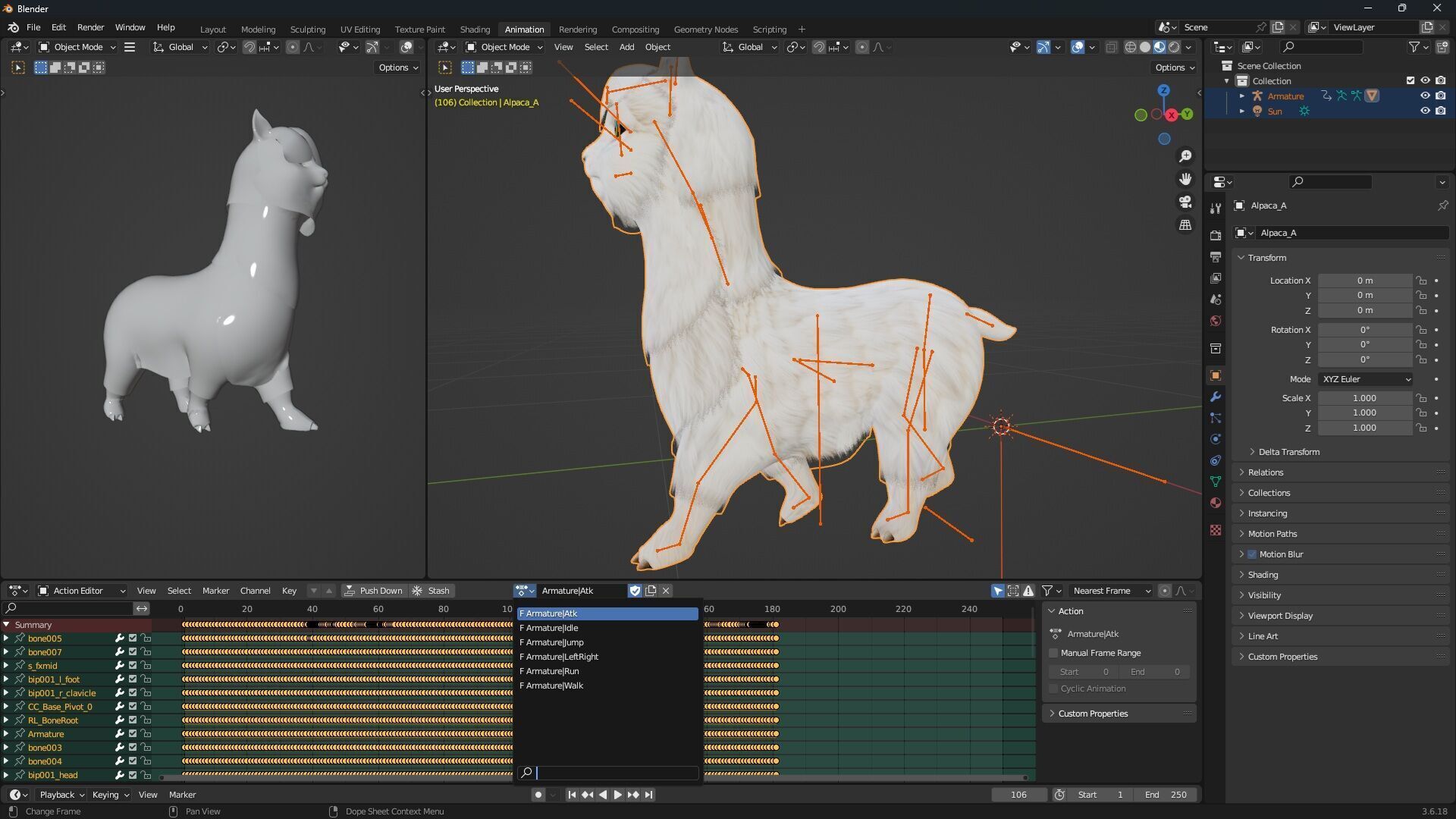 Alpaca-A1 3D model_19