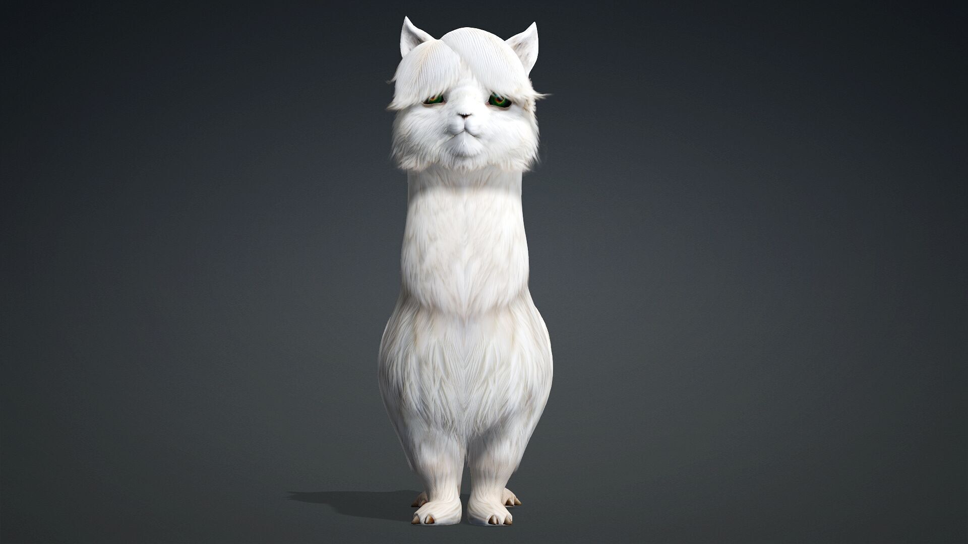 Alpaca-A1 3D model_9