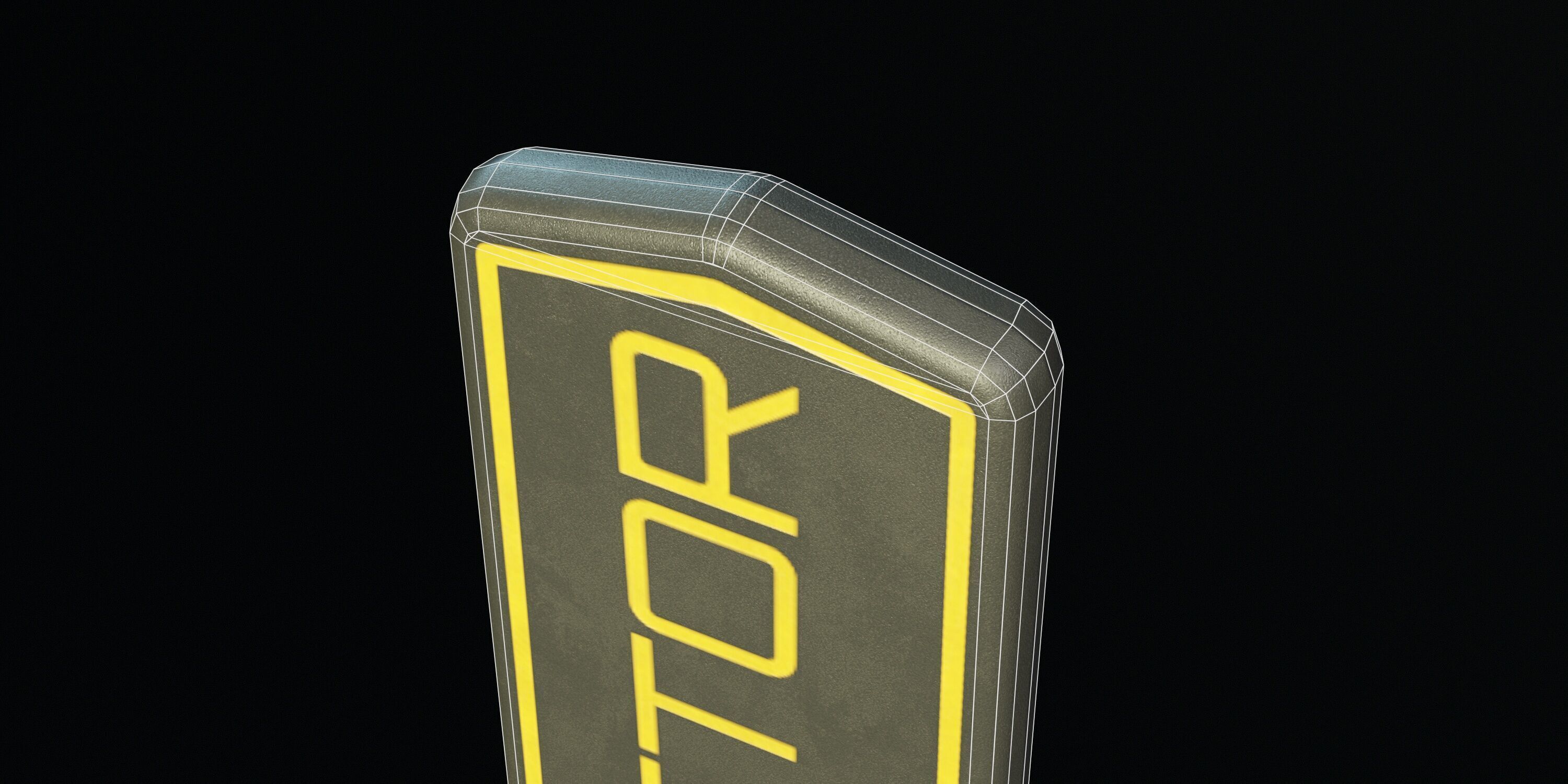 Handheld Metal Detector PBR Low-poly 3D model_9