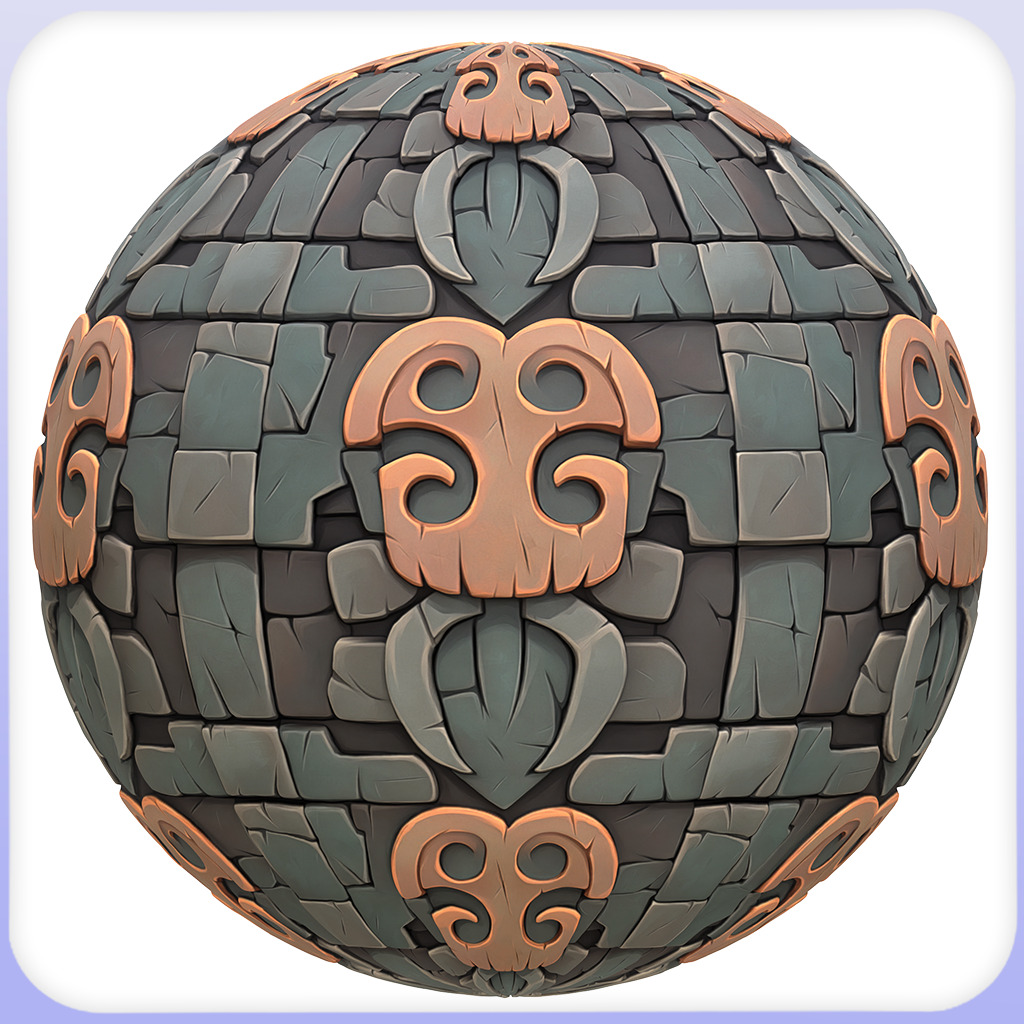 Stylized Wall Seamless Texture Texture_2