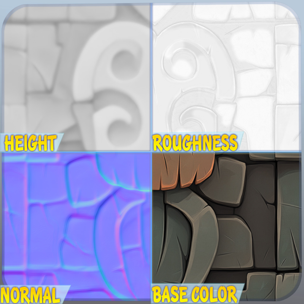 Stylized Wall Seamless Texture Texture_1