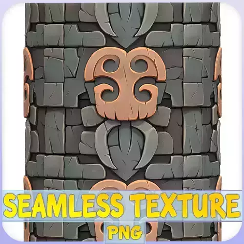 Stylized Wall Seamless Texture