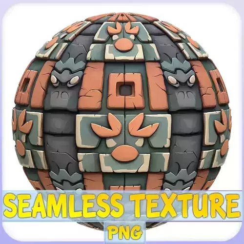 Stylized Wall Seamless Texture