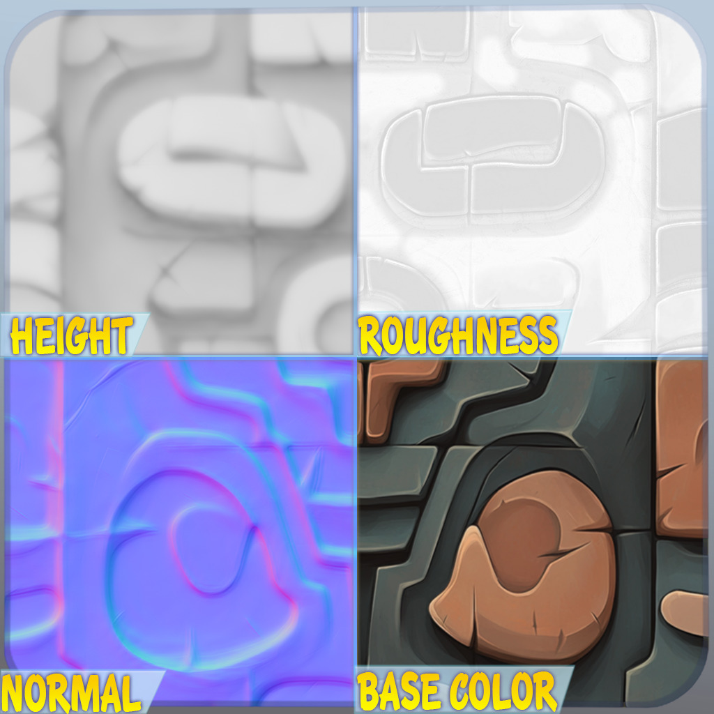 Stylized Wall Seamless Texture Texture_1