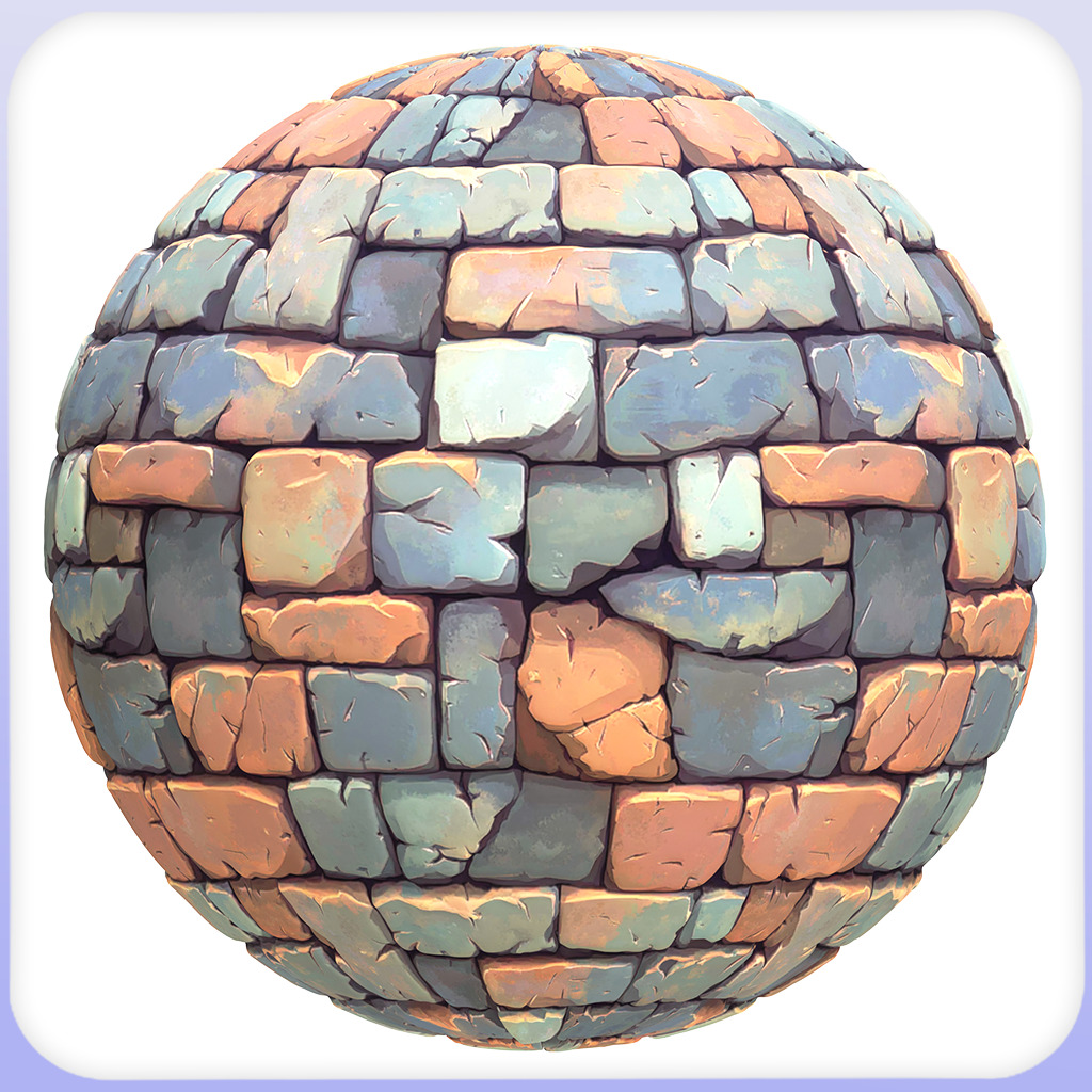 Stylized Wall Seamless Texture Texture_2