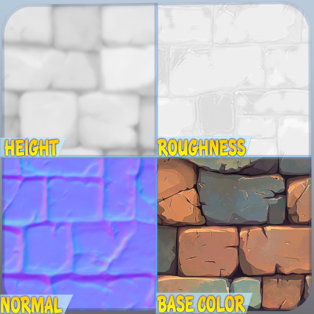 Stylized Wall Seamless Texture Texture_1