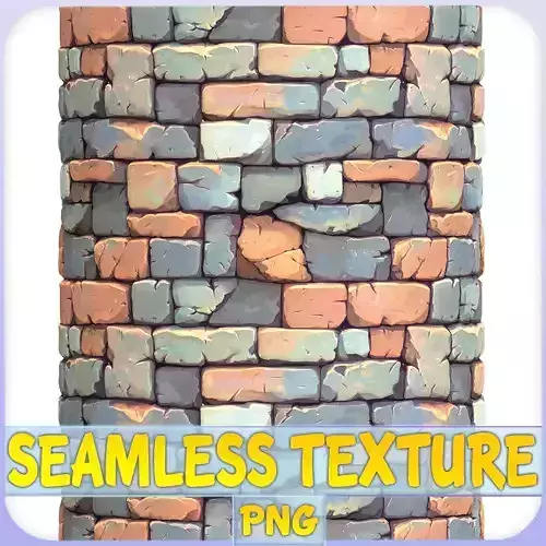 Stylized Wall Seamless Texture