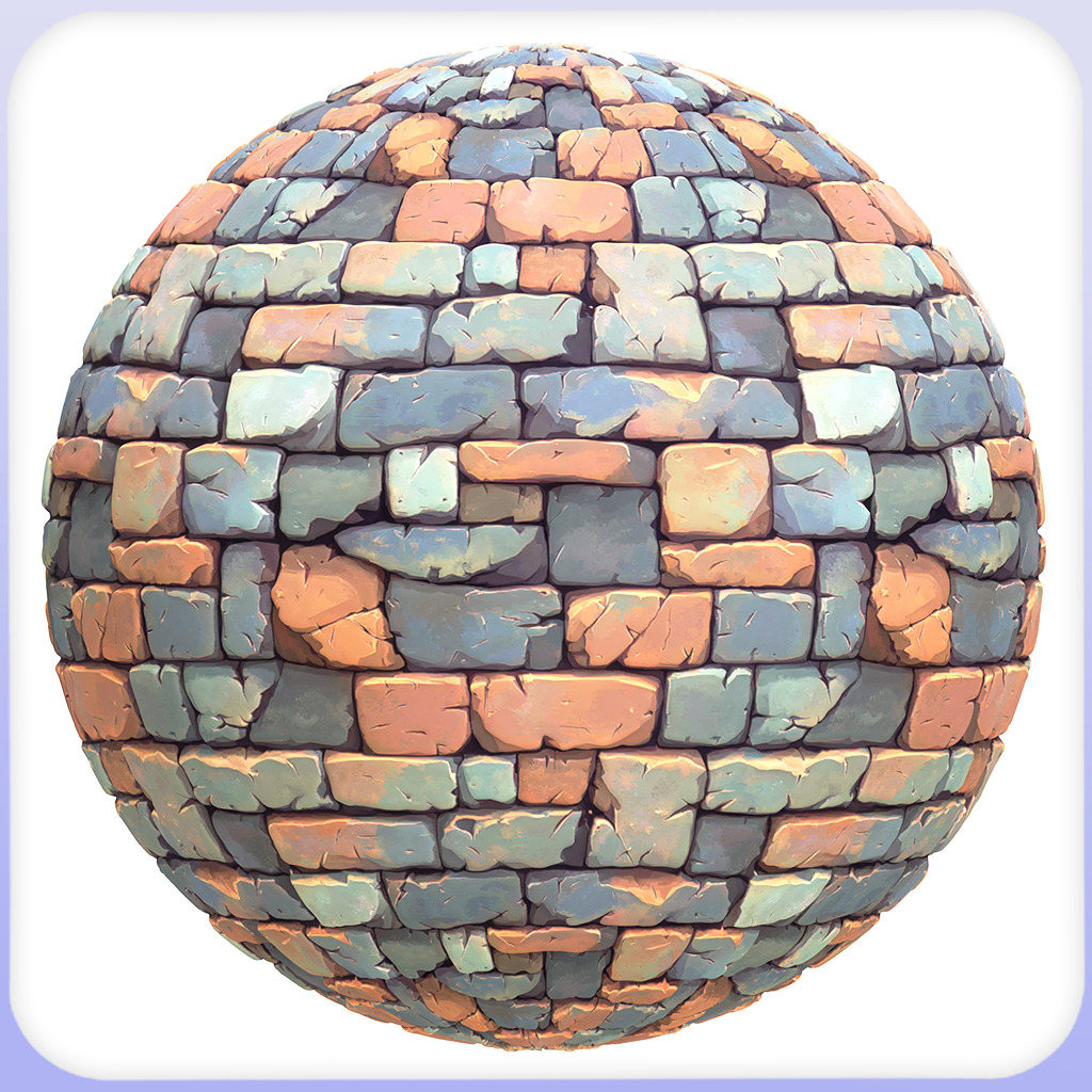 Stylized Wall Seamless Texture Texture_4