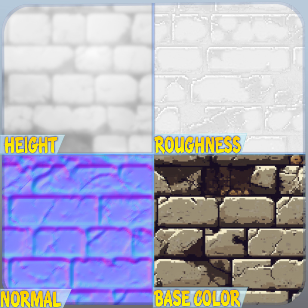 Stylized Wall Seamless Texture Texture_1