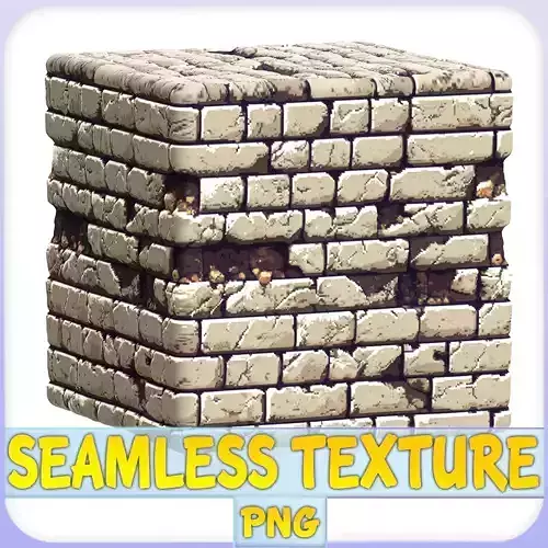 Stylized Wall Seamless Texture