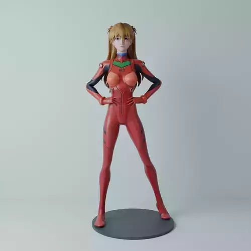 Asuka Langley 3D print model