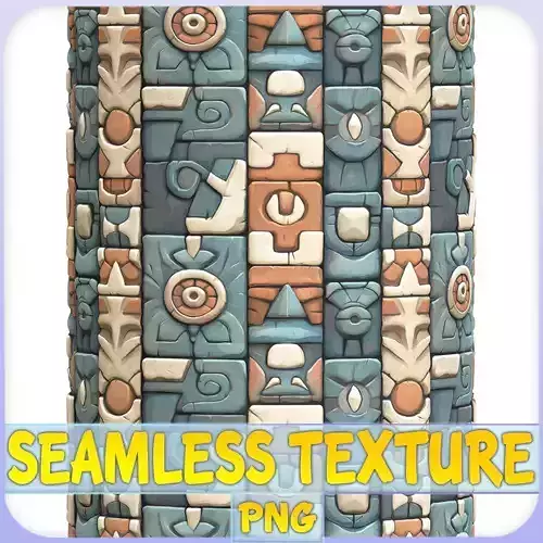 Stylized Wall Seamless Texture