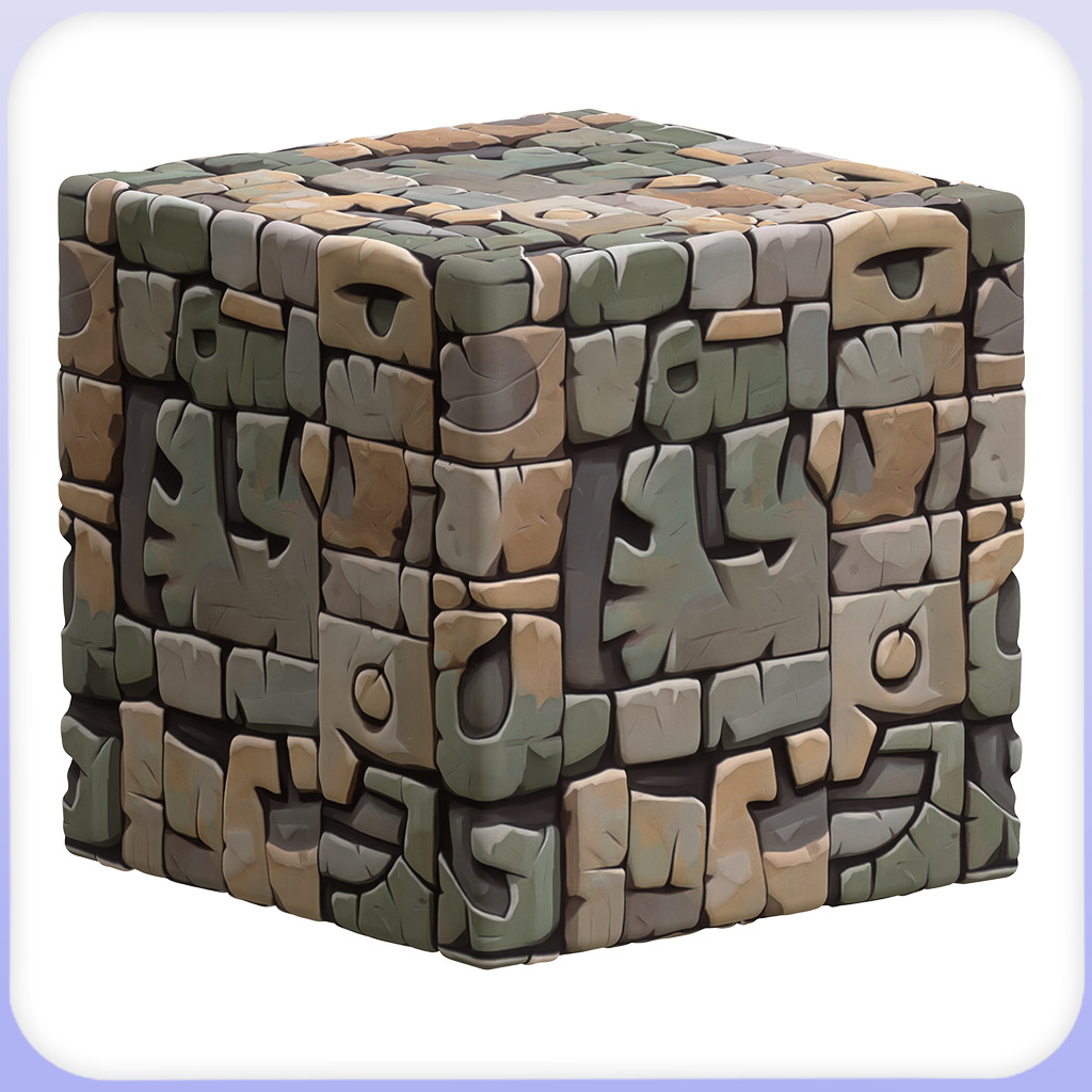Stylized Wall Seamless Texture Texture_2