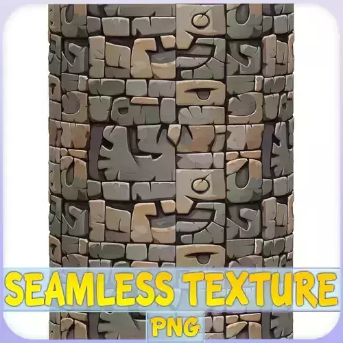 Stylized Wall Seamless Texture