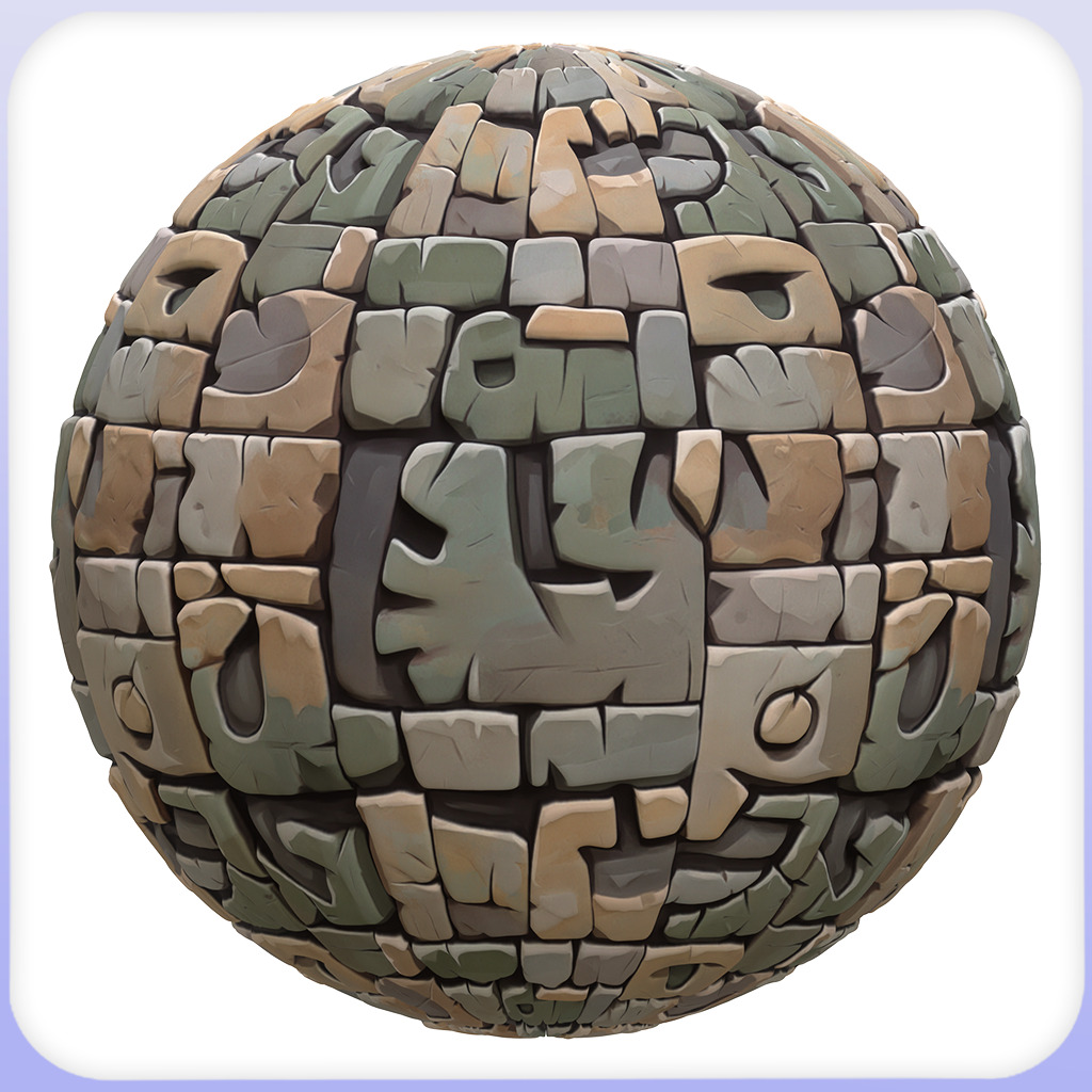 Stylized Wall Seamless Texture Texture_3