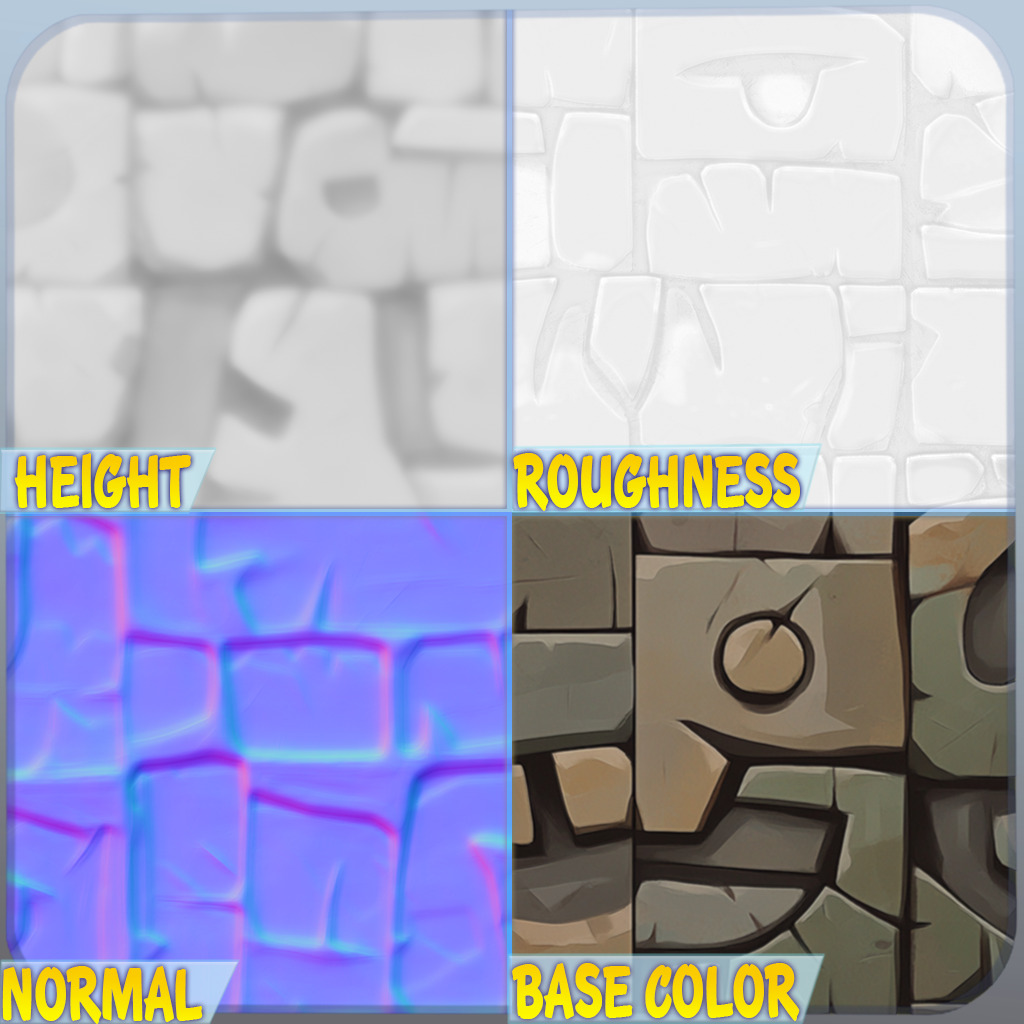 Stylized Wall Seamless Texture Texture_1