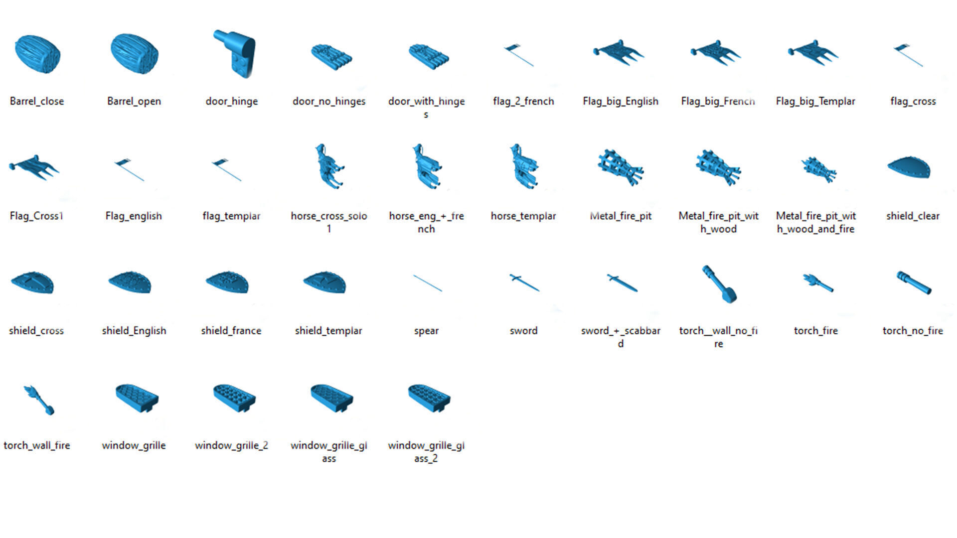 Castle builder - Decor 3D print model_7