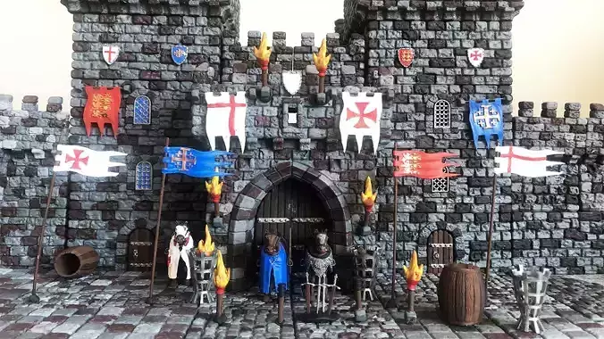 Castle builder - Decor 3D print model