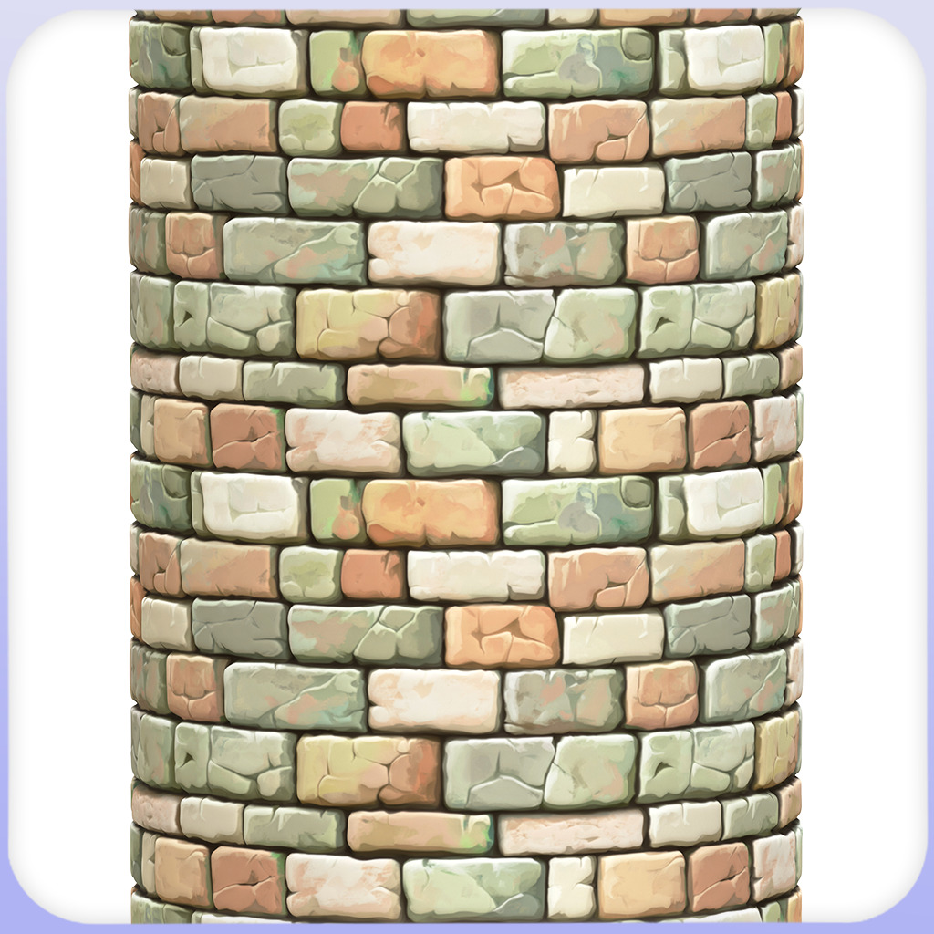 Stylized Wall Seamless Texture Texture_2