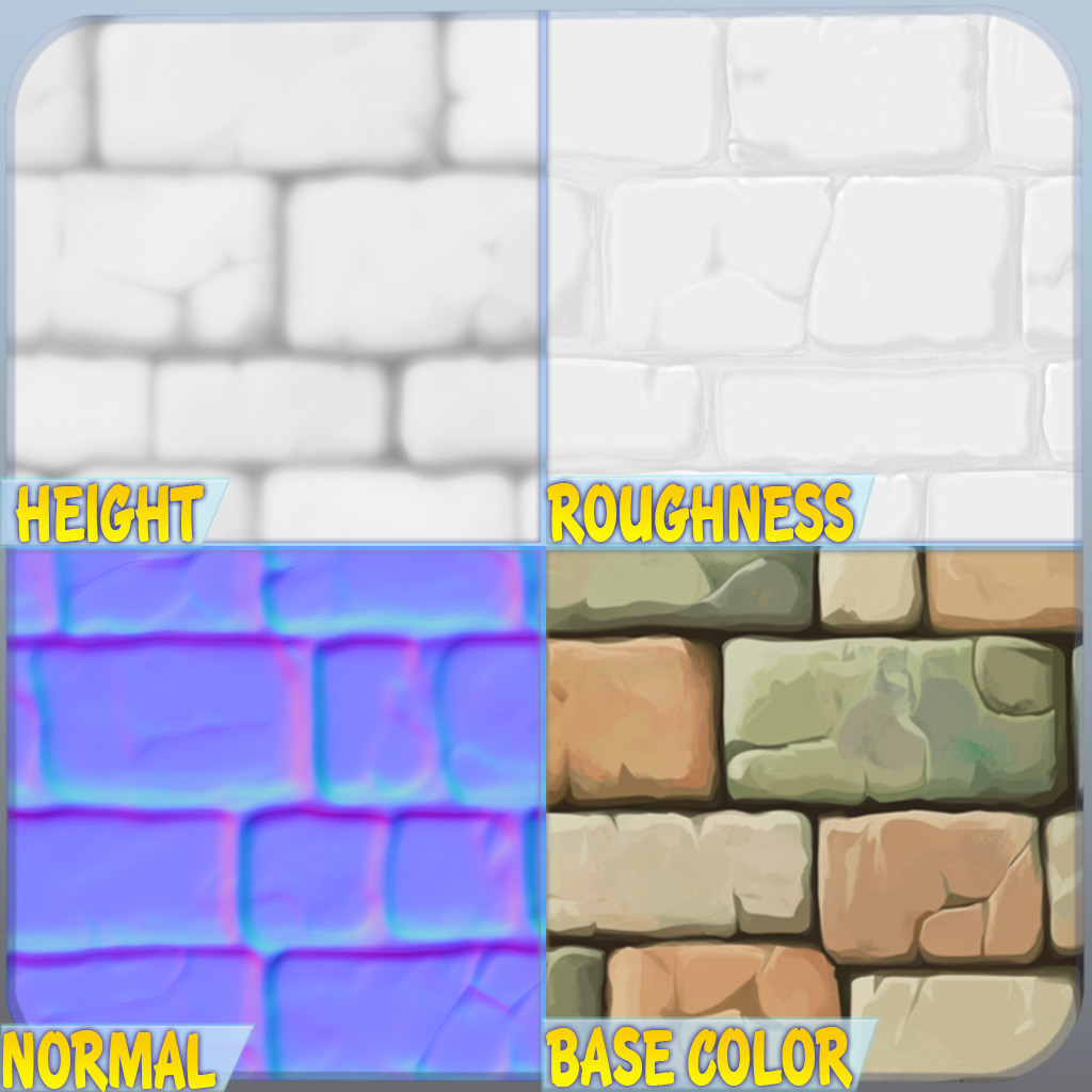 Stylized Wall Seamless Texture Texture_1