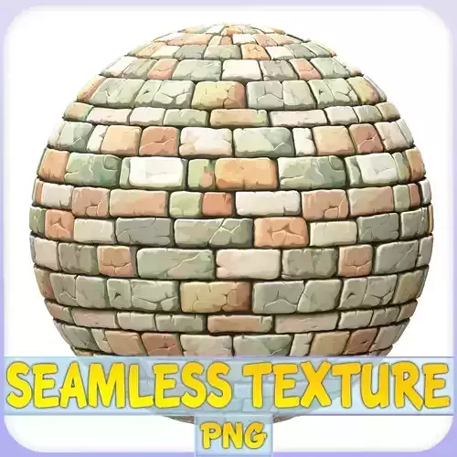 Stylized Wall Seamless Texture