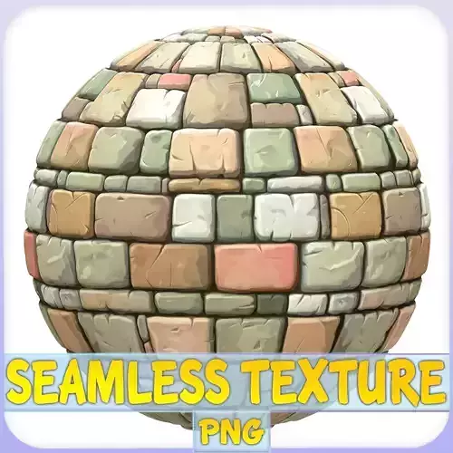 Stylized Wall Seamless Texture