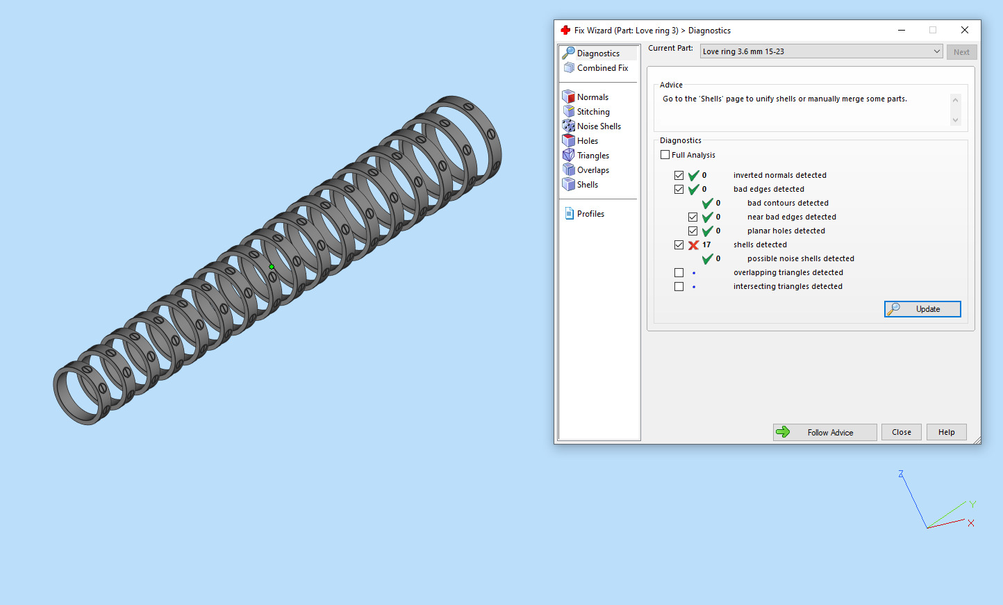 Screw Rings small 3D print model_14