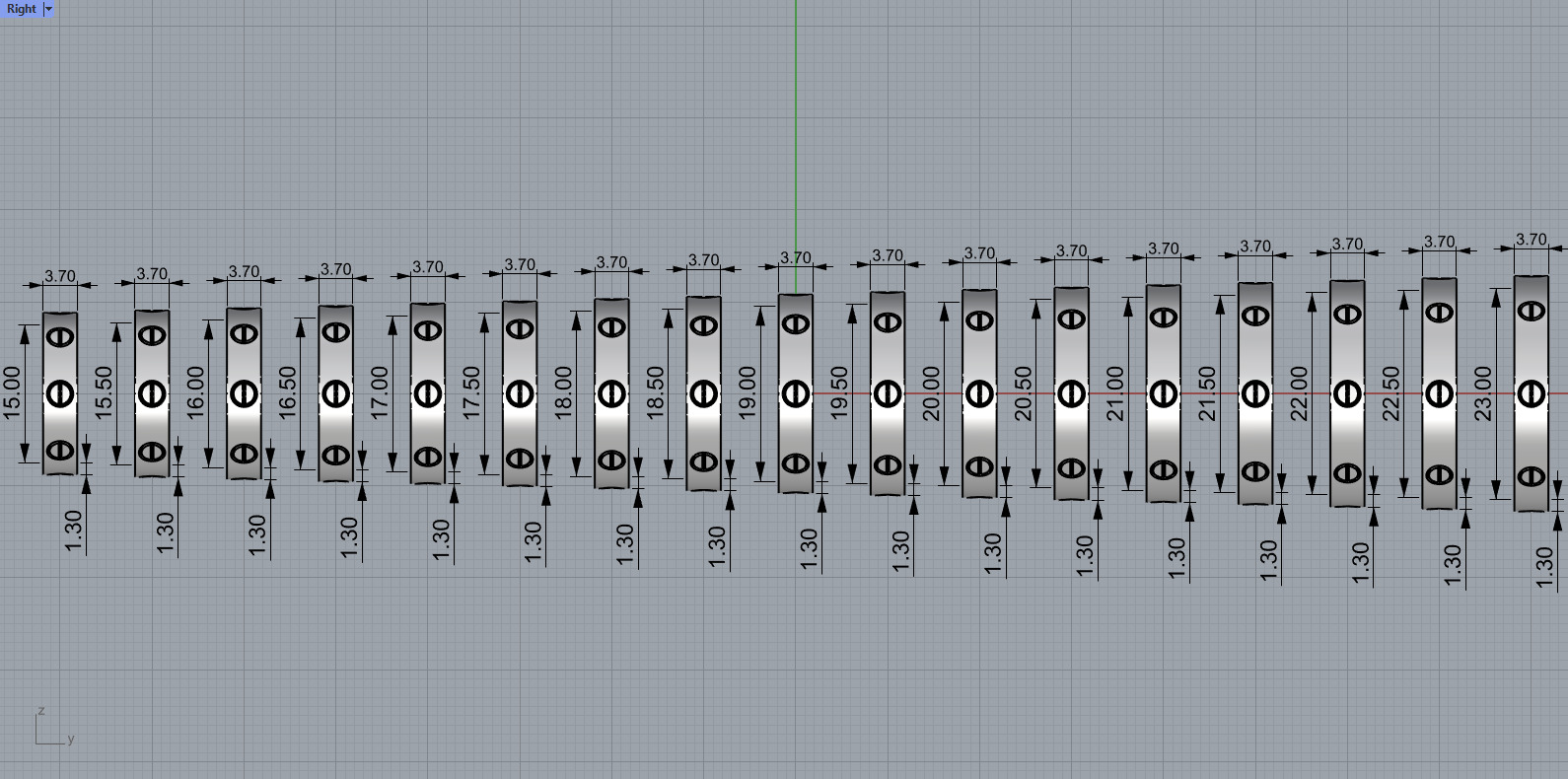 Screw Rings small 3D print model_11