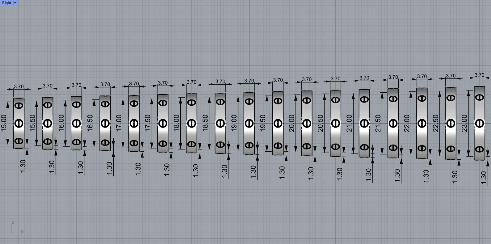 Screw Rings small 3D print model_10