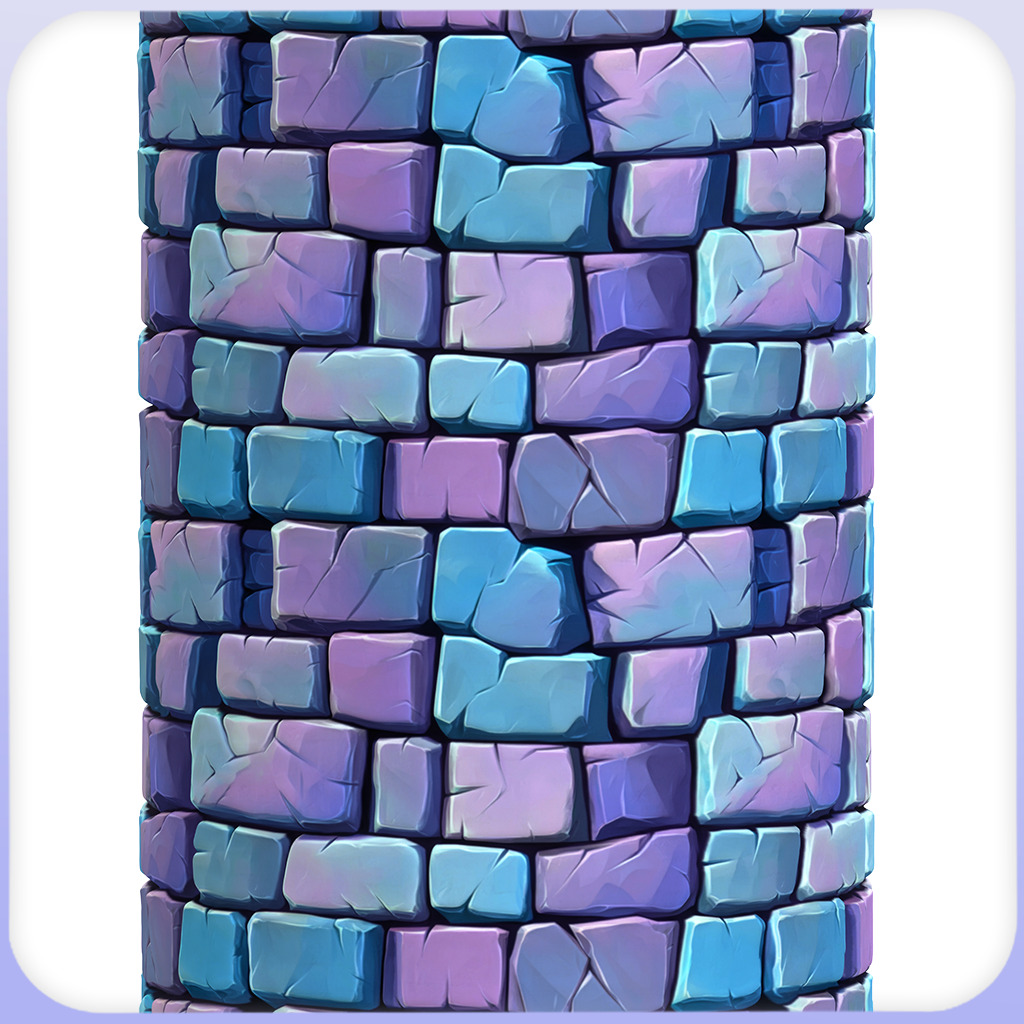 Stylized Wall Seamless Texture Texture_2