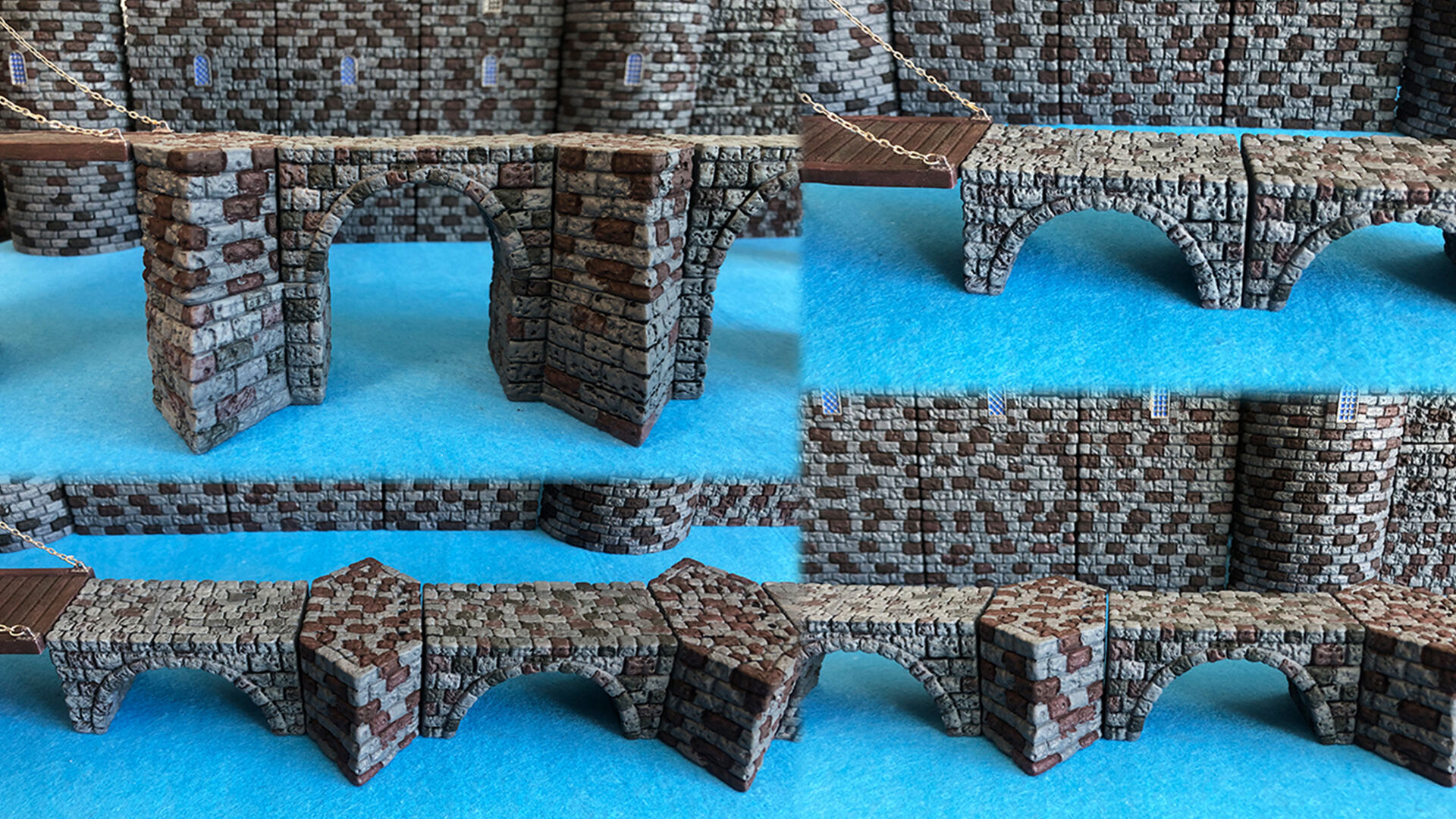 Castle builder - Medieval Bridges 3D print model_2