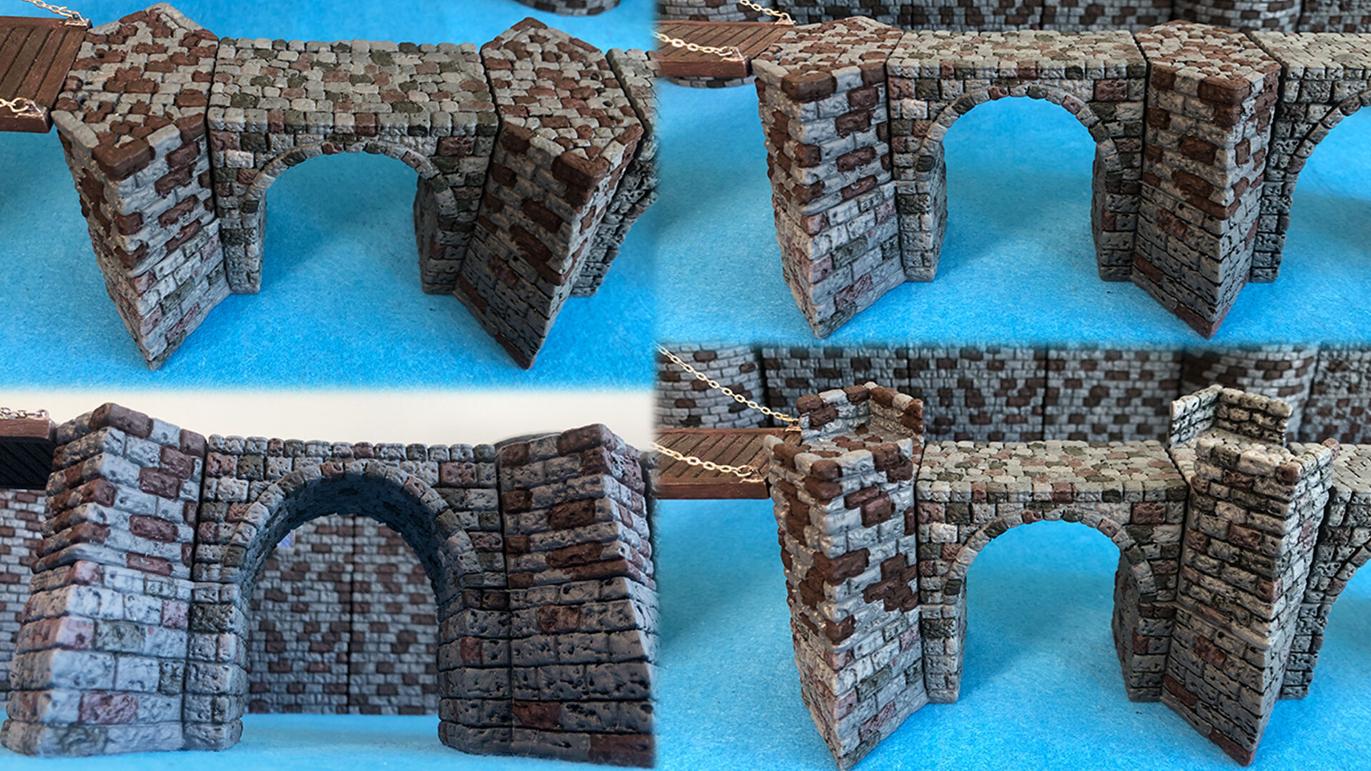 Castle builder - Medieval Bridges 3D print model_3