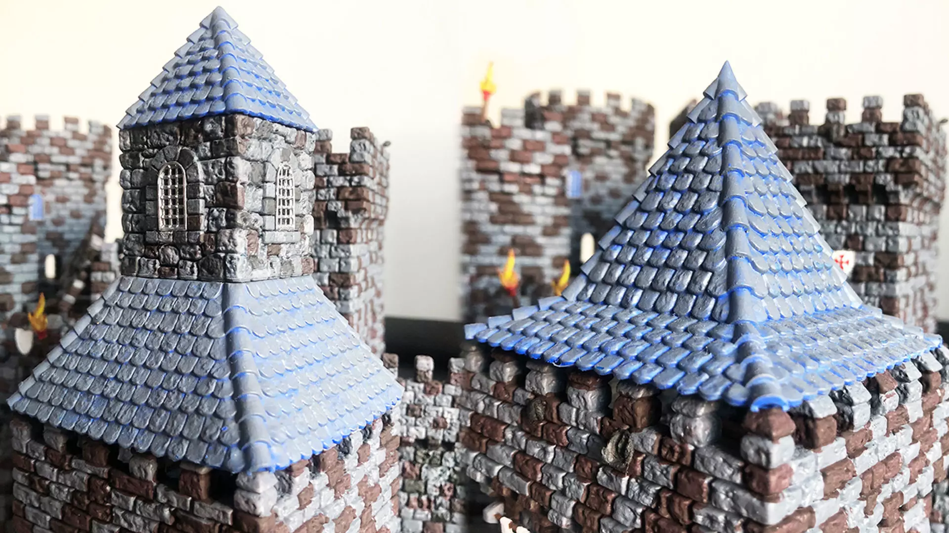 Castle builder - roofs 3D print model_0