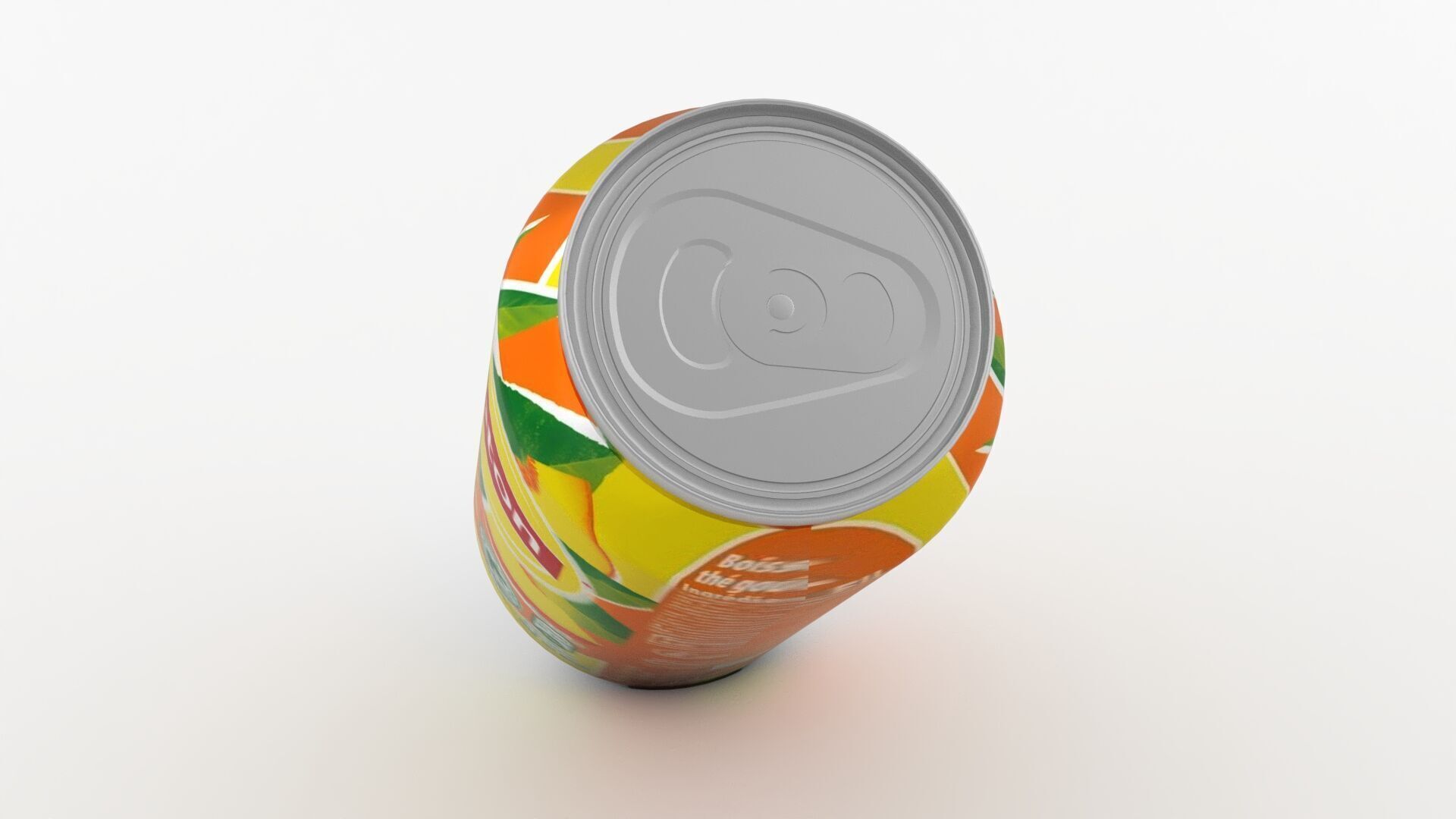 Lipton ice tea can 330 ml can 3D model_3