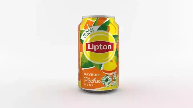 Lipton ice tea can 330 ml can