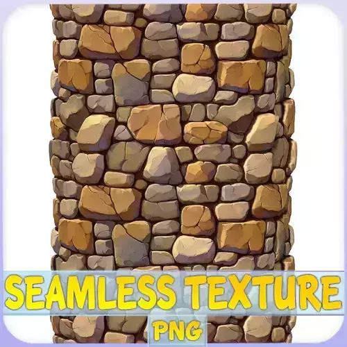 Stylized Wall Seamless Texture