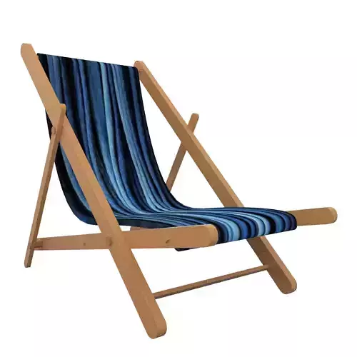 Beach Chair 3D Model