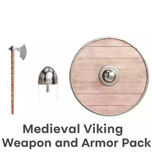 Medieval Viking Weapon and Armor Pack