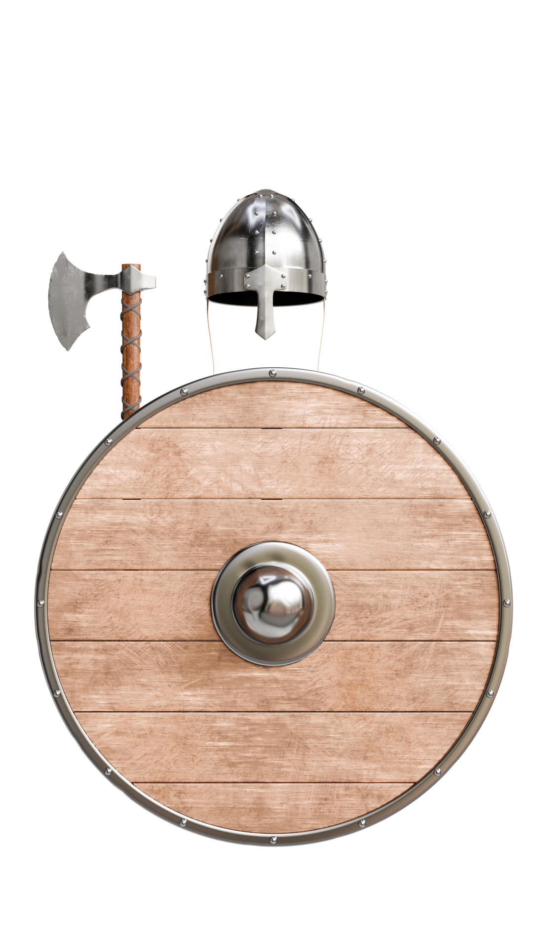 Medieval Viking Weapon and Armor Pack 3D model_1