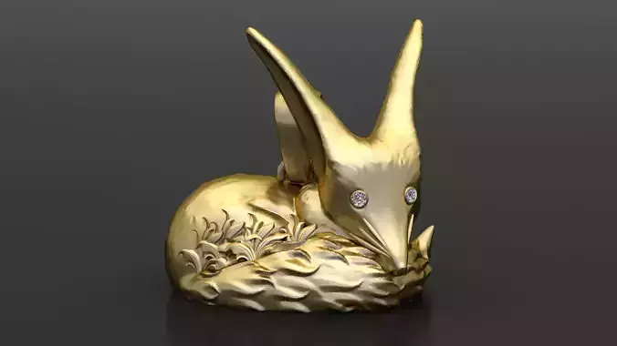 NEAR ANIMAL PENDANT 3D PRINTABLE MODLE 