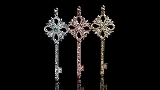 Tiffany Key Pendant  3D print model