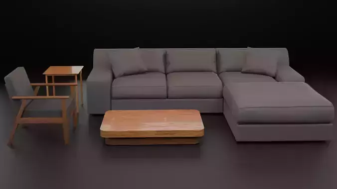 Sofa 3D Model
