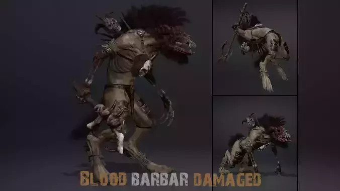 Blood Barbar Damaged