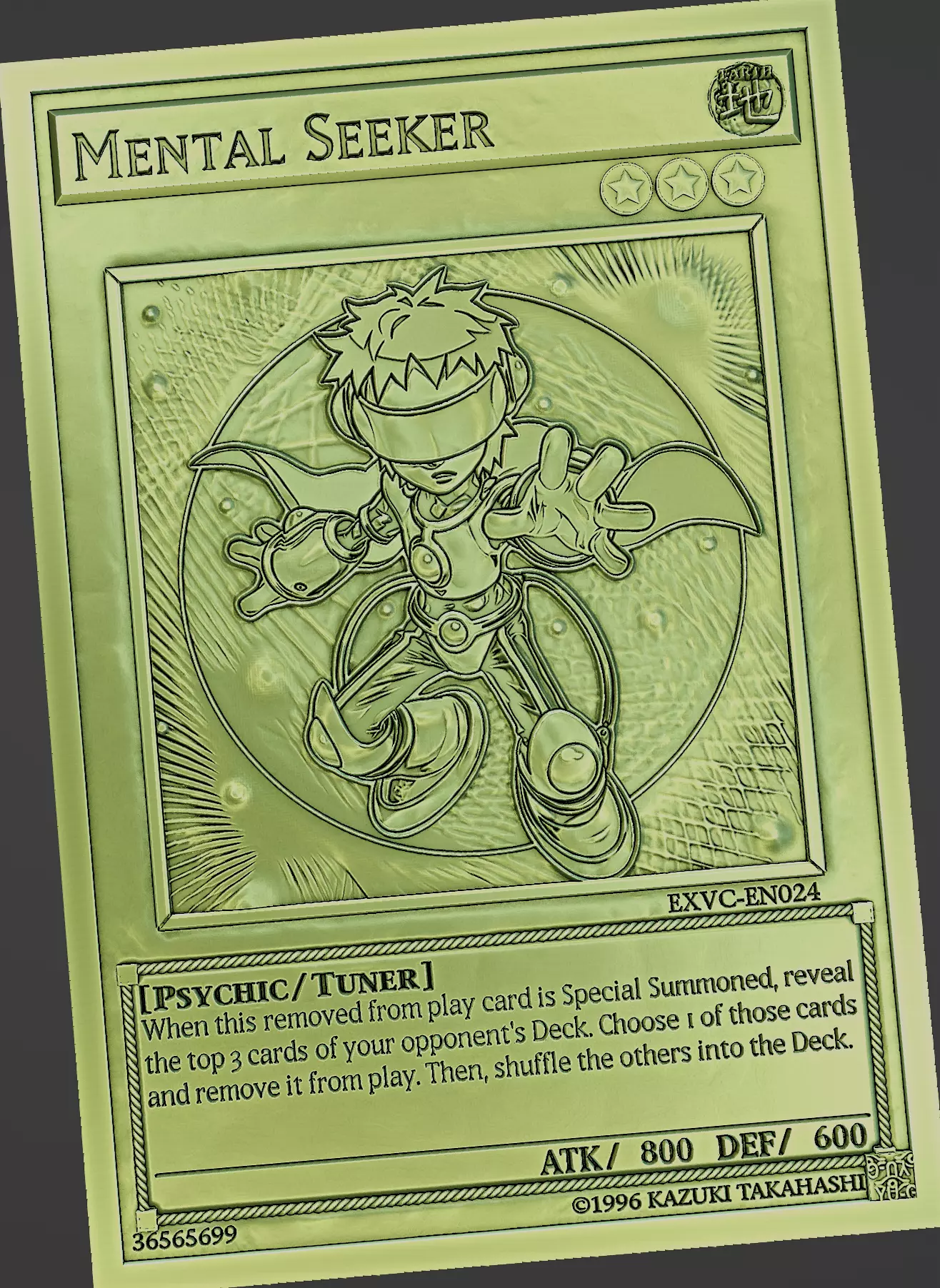 Mental Seeker - yu-gi-oh Free 3D print model