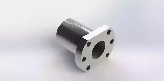 Porca FSI 32-10T3 Nut 3D model