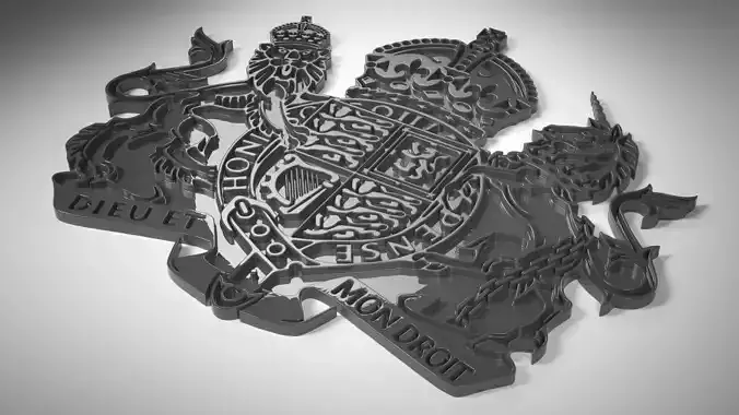 UK Government Royal Coat of Arms Variation